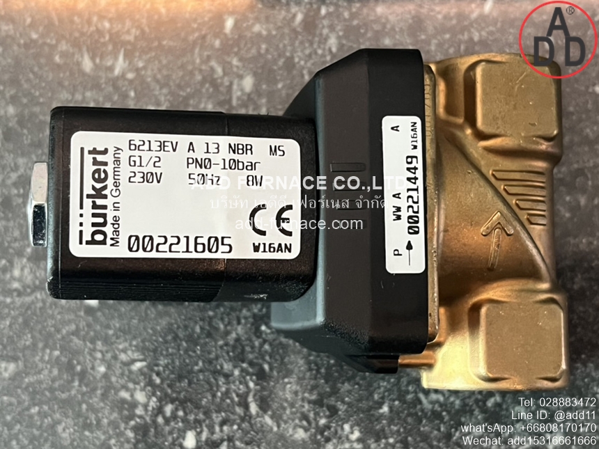 Burkert 6213EV A 13 NBR MS (230V) (9)